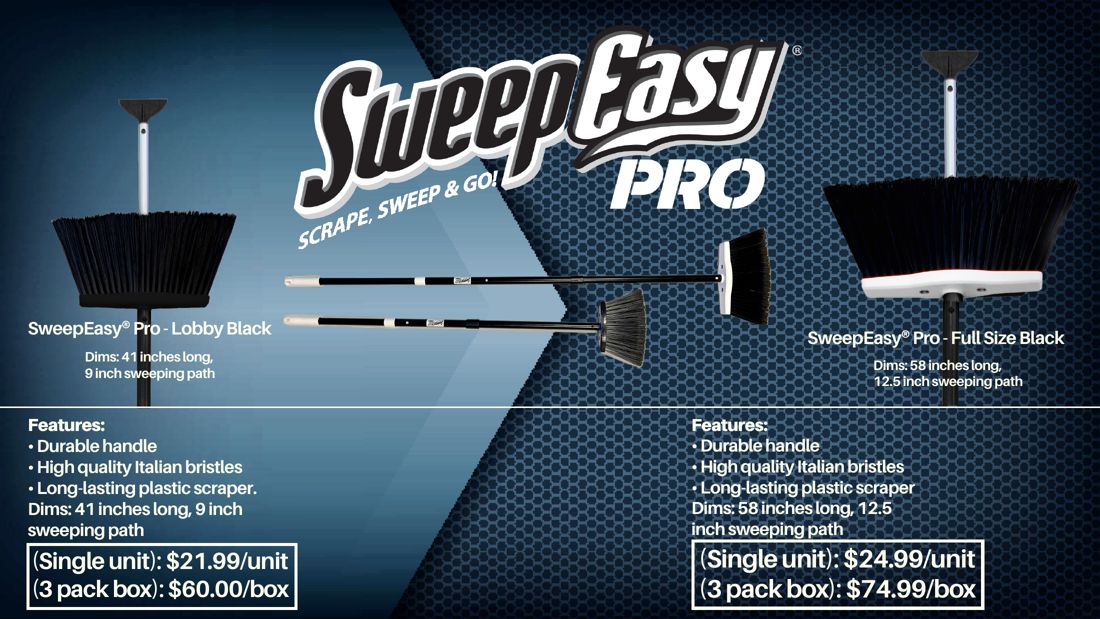 SweepEasy Pro — Line Sheet — Brand work by Eternal Seconds Creative